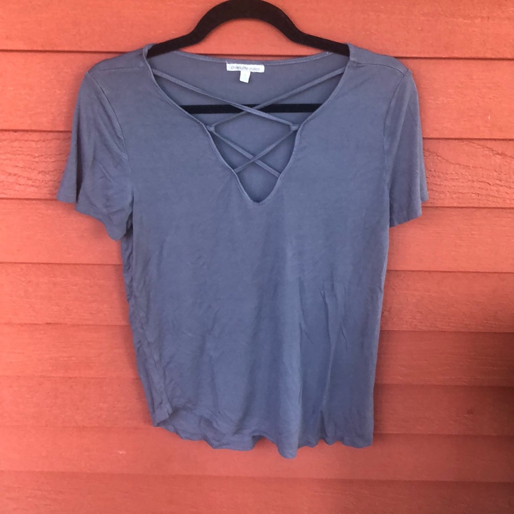 Purple Charlotte Russe T Shirt